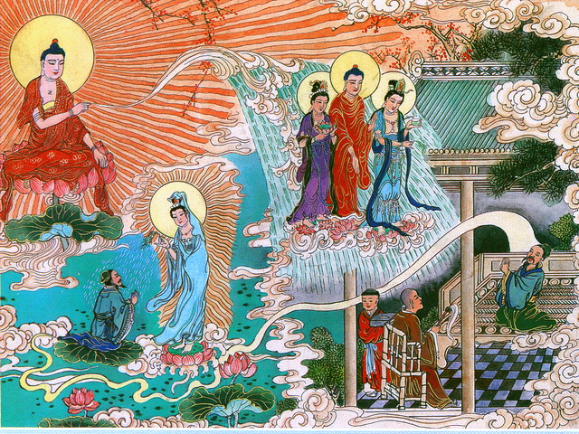 《觀無量壽經(jīng)》圖文解說 27、下品上生觀 \